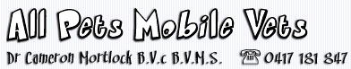 All Pets Mobile Vets. - VETS Brisbane 0
