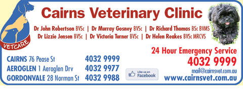 Cairns Veterinary Clinic - VETS Brisbane 4
