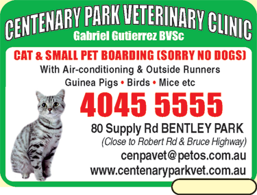 Centenary Park Veterinary Clinic - VETS Brisbane 6