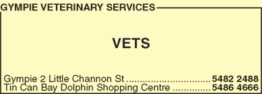 Gympie Veterinary Services - VETS Brisbane 3