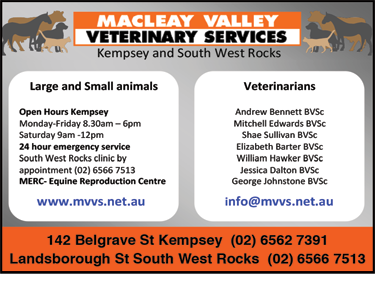 Macleay Valley Veterinary Services - VETS Brisbane 8