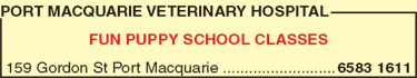 Port Macquarie Veterinary Hospital - VETS Brisbane 8
