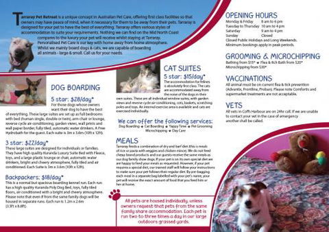 Tarraray Pet Retreat - VETS Brisbane 15