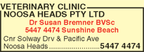 Veterinary Clinic Noosa Heads Pty Ltd - VETS Brisbane 2