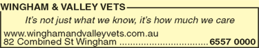 Wingham & Valley Vets - VETS Brisbane 7